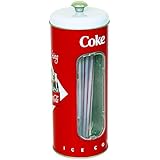 2015 Coca-Cola Straw Holder with 50 straws