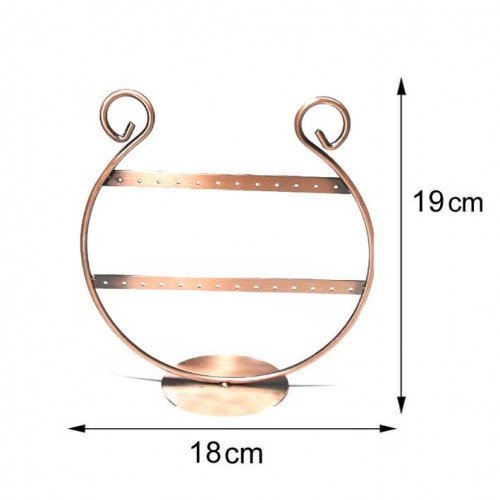 SG PARIS PRESENTOIR METAL L:18l:19H:D:Cm MARRON