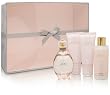 Lovely by Sarah Jessica Parker for Women 4 Piece Deluxe Set Includes: 3.4 oz Eau de Parfum Spray + 2.5 oz Soft Body Lotion + 2.5 oz Gentle Bath & Shower Gel + 4.0 oz Milk Bath in Faux Suede Vanity