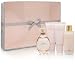 Lovely by Sarah Jessica Parker for Women 4 Piece Deluxe Set Includes: 3.4 oz Eau de Parfum Spray + 2.5 oz Soft Body Lotion + 2.5 oz Gentle Bath & Shower Gel + 4.0 oz Milk Bath in Faux Suede Vanity