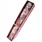 Stargazer Lily Fragrant boxed drawer liners, 6 sheets beautifully decorated, Castelbel Portugal, 6Pack
