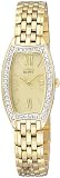 CITIZEN Watch:Women's Silhouette Eco-Drive Diamond Gold Tone Stainless Steel