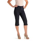 Lee Women's Misses Classic Fit Vera Stretch Denim Skimmer Pant
