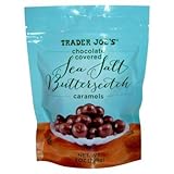 Trader Joe's Chocolate Covered Sea Salt Butterscotch Caramels (Pack of 3)