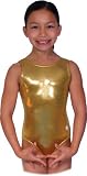 Gold Mystique Leotard (Child Medium)