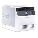 Synology Disk Station 4-Bay 2 TB (2 x 1 TB) Network Attached Storage DS410j 2100 (White)