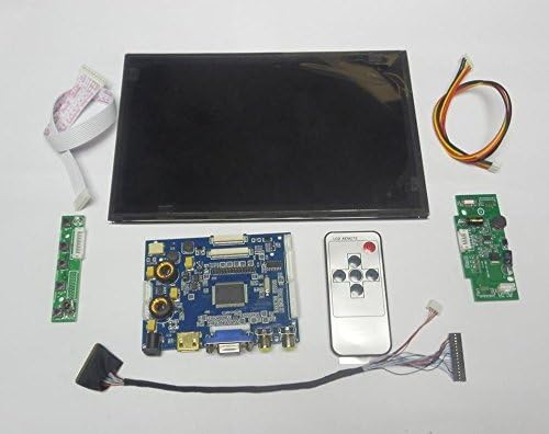 Hdmi+vga+2av+audio+remote Controller Board+10.1inch 1920*1200 B101uan02 IPS LCD