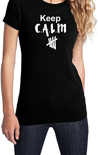 5 SOS Five Seconds of Summer Girls T Shirt for Women $5 SALE (Small, Black)