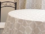 NAPPE RONDE 140 cm NATURE 100% Coton