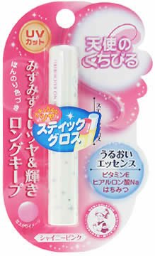 天使のくちびる スティックグロス シャイニーピンク