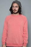Alternative Apparel The Champ Eco Fleece Raglan Sweatshirt in Red hood ,Sweatshirts for Men
