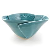 Buy Soup/Salad/Breakfast Bowl, Handmade Stoneware Pottery, Turquoise, 7-inch Knowing God: Walking through the Book of Books