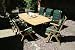 Portland Grade A Teak Wooden Garden Furniture set