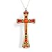 Ayala Bar Timeless Beauty Cross Necklace in Ruby Red and Soft Yellow #5138R ANK ONK