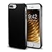 iPhone 7 Plus Black Case/iPhone 8 Plus Black Case, technext020 Shockproof Ultra Slim Fit Silicone TPU Soft Gel Rubber Cover Shock Resistance Protective Back Bumper for iPhone 7 Plus/iPhone 8 Plus