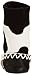 Mocc Ons Moccasin Style Slipper Socks, Cow Print - 6-12 Months