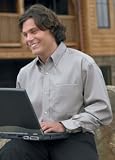 Big Mens Wrinkle-Free Pinpoint Oxford Long Sleeve Shirt (Big & Tall and Regular Sizes)