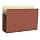 Smead Straight Cut Tab File Pockets, 5-1/4-Inch Expansion, Legal Size, Redrope, Pack of 5 (74885)