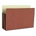 Smead Straight Cut Tab File Pockets, 5-1/4-Inch Expansion, Legal Size, Redrope, Pack of 5 (74885)