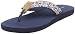 Tommy Hilfiger Women's Daisy Flip Flop,Red/Navy/Floral,9 M US