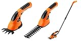 VonHaus 3-in-1 Cordless Grass Shears / Hedge Trimmer - Handheld & Wheeled Extension Handle