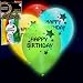 LED Light Up iLLoom Balloons - 5pk Mixed Happy Birthday