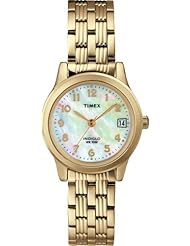 Timex Fashion Collection Dress Bracelet Mother-of-pearl Dial Womens watch #T2N253