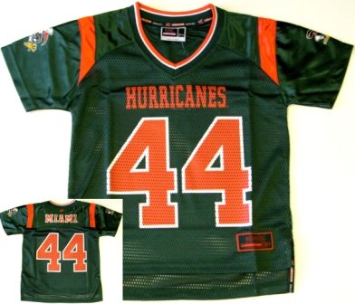 Buy Miami Hurricanes NCAA Kids Rivalry Football Jersey by Colosseum