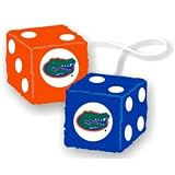 Florida Gators Ncaa 3 Car Fuzzy Dice"