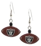 Oakland Raiders - NFL Mini Football Dangler Earrings