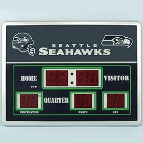 Seattle Seahawks Scoreboard Clock