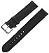 Voguestrap TX48320BK Allstrap 20mm Genuine Leather Black Watch Band