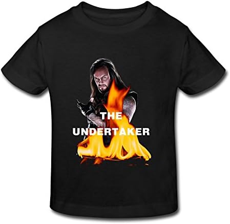 FUNSHINBABY Kid's Toddler WWE The Undertaker 2015 Boxing Heavyweight Age 2-6 T-shirt Black 5-6 Toddler