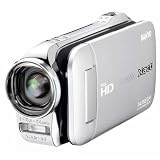 Sanyo VPC-GH1EX-B Xacti GH1 Full HD Dual Camcorder with 14M Photos and HDMI - Silverby Sanyo