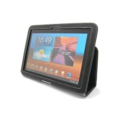 StilGut Executive Case Ledertasche in schwarz aus Leder Etui mit Stand- und Pr�sentationsfunktion f�r Samsung Galaxy Tab 10.1 (P7500)