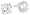 Platinum Plated Sterling Silver Round Cubic Zirconia Studs (4 cttw)