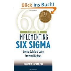 Implementing Six Sigma: Smarter Solutions Using Statistical Methods