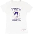 Gossip Girl Team Chuck White Juniors Tee T-shirt
