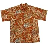 Tori Richard Big & Tall Kuranda Hawaiian Shirt - RED