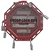 Accuform Signs KCC624 STOPOUT Look 'n Stop Group Lock Box, Plastic