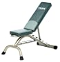 York Fitness Bank Fitness, schwarz/silber