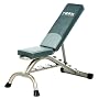 York Fitness Bank Fitness, schwarz/silber York Fitness