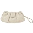 Loeffler Randall for Target® Woven Clutch - Cream