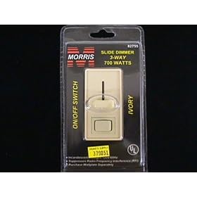 Click here to buy Morris Slide Dimmer 3-way On off Ivory.