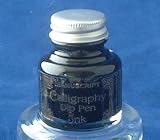 Calligraphy Ink, pigmented, 30 ml bottle, black