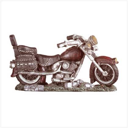 Vintage Motorcycle Paperweight