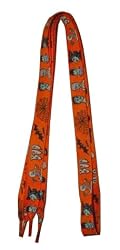 Foot Galaxy 45" Halloween Various Symbols Shoe Laces