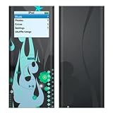 Rockstar Blue Design Decal Skin Sticker for Apple iPod nano 2G (2nd Generation) 2GB/ 4GB/ 8GB Player