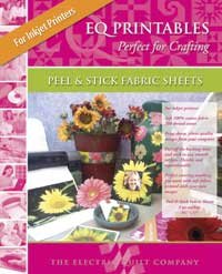 Electric Quilt EQ Printables Peel and Stick Fabric Sheets