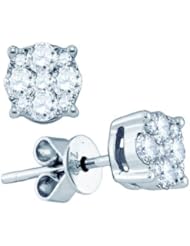 1.03CTW DIAMOND LADIES LARISSA DIAMOND EARRING